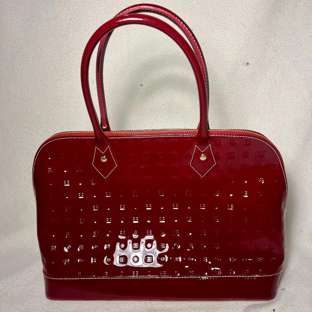 Arcadia Red Leather Purse